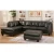 Import Black leather high quality fashion kids sectional sofa from China