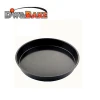 Black Round Non-stick Cake Pan with Buckle Removable Bottom Mold Pudding Molds Baking Pastry Tools