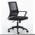 Import Black simple custom Color free office mesh chair computer room desk chair revolving chair with fixed armrest sedia gaming from China
