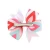 Import Bow Hairgrips For Women Girl  Hair Clips Sweet Girls  Big Solid Cloth Stripe Printing  Salon Hairpins  Hair Accessories from China
