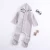Import BR89 Wholesale Hooded Baby Boy Girl Winter Coat Rompers Clothing  Outwear Cute Knitted Baby romper from China