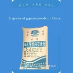 Building Material Gypsum Powder Price Per Ton