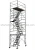 Building Material High Quality Fast Lock Scaffolding Ladder Frame tower for Construction price