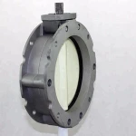butterfly valve V2FS200SN dia 8"Inch DN200 aluminium body butterfly valve for cement