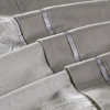 Bvlgari grey Luxury classic silk cotton jacquard embroidery bedding set  bed spread coverlet