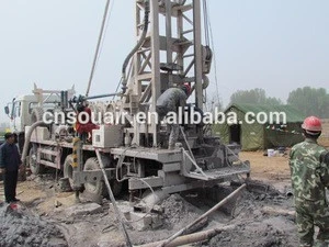 BZC600CLCA in Huabei Oilfield drilling construction site drill rig rotary down the hole rig 600m hole depth 500mm hole diamter