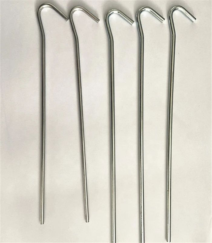 camping hook Galvanized Steel Tent Pegs/garden stakes