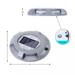 can OEM ODM Die cast aluminum Solar Outdoor Waterproof lamp Sidewalk Stair Garden Ground Pathway Solar Deck lights