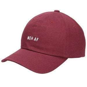 Cap Factory Customize Stylish Headwear Unstructured custom embroidered corduroy hat