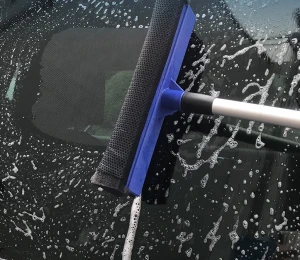 Car Wash Chenille Mop Window Squeegee Wheel Mop Sponge Mop Telescoping Long Handle Car Cleaning Car Accessories