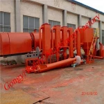carbonization stove/CE/ISO Certificated Pyrolysis carbonization stove for biochar for soil amendment