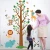 Import Cartoon Lion tree Wall Sticker Removable wall Stickers Kids Room Decor decals from China