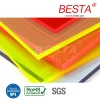Cast Acrylic Sheet Fluorescent Glossy Neon Plastic Sheet For Led Sign