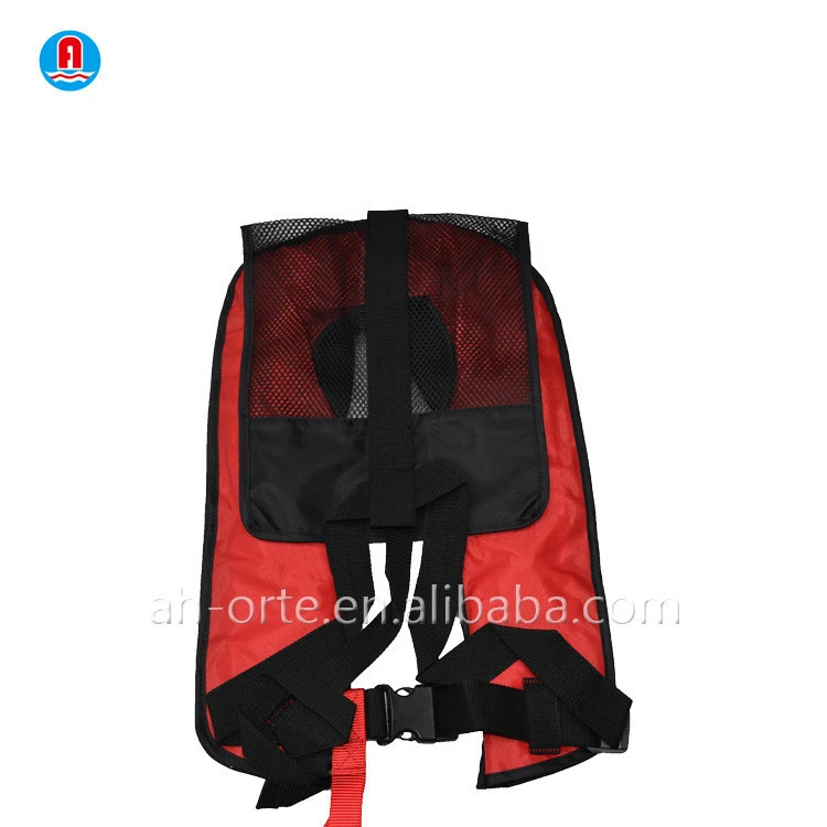 CE approved ocean coast inflatable life jacket/marine life vest for surfing