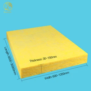 CE certified insulation glass wool rolled
