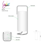 CE ROHS fashion wireless led light speaker blue tooth active blue tooth speaker with led light