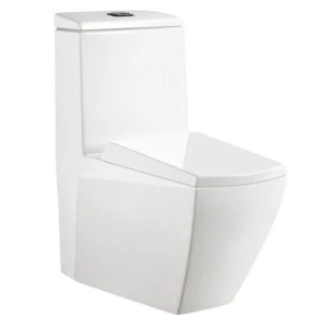 Ceramic sanitary ware toilet with Urea formaldehyde toilet cover