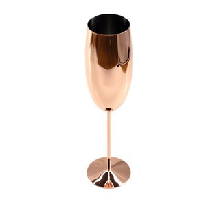 Champagne Wine Glasses Shatterproof Stainless Steel Goblet Juice Drink Champagne Flutes