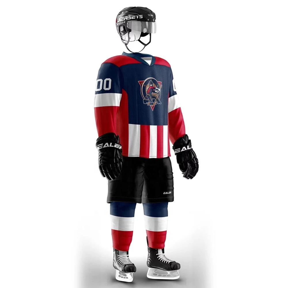 cheap custom unique sublimated hockey jersey