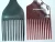 Import Cheap Hair Afro Combs for Hair Dressing,Comb Fork from China