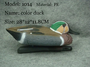 Cheap plastic material plastic duck decoy for hunting