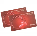 Cheap price high quality CMYK full color printing Plastic PVC Gift Card