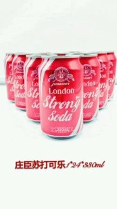 Cheap Soft drink 330 ml OEM brand Canned Cola Sparkling water