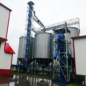 Cheap steel mobile 50 ton grain storage silo