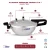 Import CHEF Best Aluminum Pressure Cooker Karahi 2 In 1 - 5 Liter from China