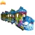 Import children 4 carriages trackless train mini train for children from China