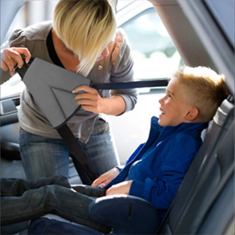 Children kids Car Seatbelt Safety Cover Seat Belt Adjuster  Triangle Positioner