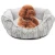 China Factory Direct Comfortable Round Cat Bed Soft Oxford Pet Bed Cave  Faux Fur Dog Beds