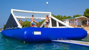 China factory Inflatable Water Sports Inflatable volleyball field