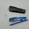 China factory sale custom design book binding stapler flat clinch stapler