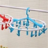 China Household Essential Laundry Recycled Products Plastic Folding Sock Hanger