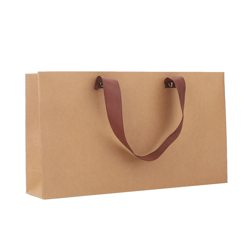 China Manufacturer Printed Gift Custom Shopping Paper Handle Bag With Your Own Logo paperbag making factory