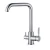 Import China New Deck Mounted Chrome Plated Water Filter High Quality Kitchen Faucet, 3 Way Kitchen Faucet from China