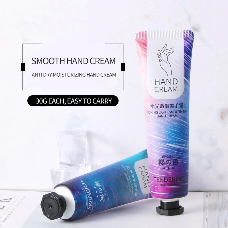 China Organic Hand And Feet Cream  Moisturizing Handcream Blue And Hand Lotion Perfume Hand Cream