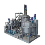 China Popular Waste Engine Oil/Crude Oil Desulfur Decolor Refinery System