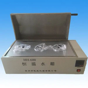 China simple cheap laboratory stainless steel water bath HH-600 For Sale