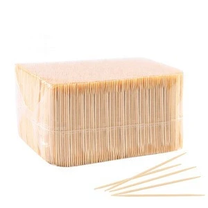 China Supplier Food Grade Disposable Bamboo Toothpicks Single Pointed In Bulk