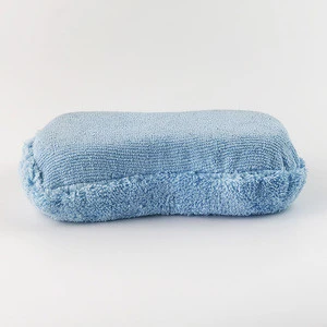 china supplier microfiber car wash sponge for wet car cleaning
