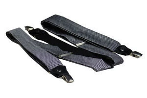 China wholesale Cheap Fashion Designed Polyester Elastic Man Women Children Y Shape 3 Metal Clip Strapcs Brace Suspender