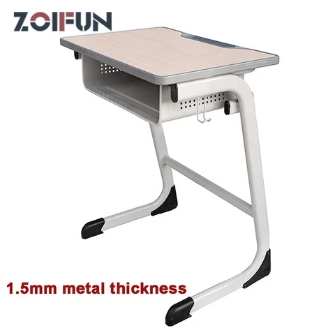 China Wholesale Desk and Chair for School Classroom study chair with writing chair for sale