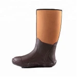 Chinese factory Special Purpose Shoes modern and stylish safety rain rubber shoes neoprene lining boots
