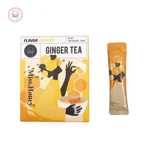Chinese supplier hot sale instant honey ginger tea health care honeyed ginger drink