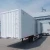 Import CIMC HUAJUN bulk cargo 3axles box semi trailer dry cargo van truck semi trailer from China