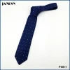 Classic Mens Dark Blue Polyester Neckties And Neckwear