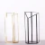 Import Classic Stainless Steel Geometric Glass Vase Plant Flower Holder // Home Decoration Wedding Antique Metal Candle Ramadan Lantern from China