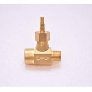 CNC custom brass/ copper needle valve made in China